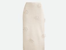 Flower midi skirt via Studio Selles