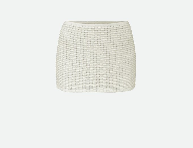 Textured mini skirt from Studio Selles