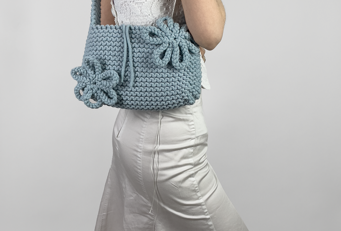 Chunky flower bag - crossbody from Studio Selles