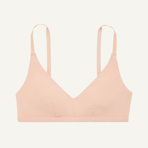 SALE Knickey Triangle Bralette in Peach from Subset