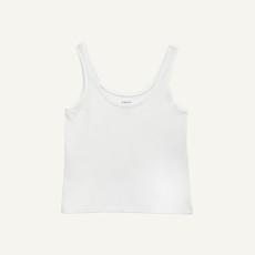 Organic Cotton Easy Tank in Cloud via Subset