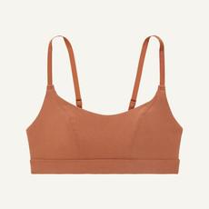 Organic Cotton Tank Bralette in Spice via Subset