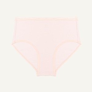 Organic Cotton Mid-Rise Brief in Quartz from Subset