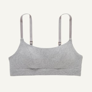 Organic Cotton Tank Bralette in Lunar from Subset