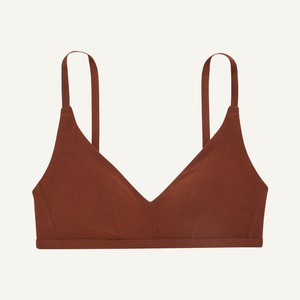 SALE Knickey Triangle Bralette in Cacao from Subset