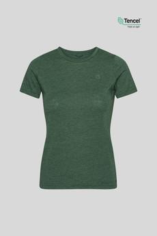 Østersø Tencel® Tee Green Melange via Superstainable