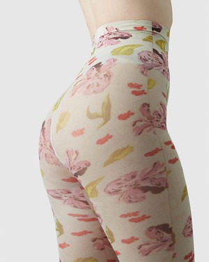 Helen Bullock Floral Tights from Swedish Stockings