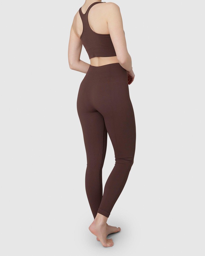 Tyra Rib Leggings from Swedish Stockings