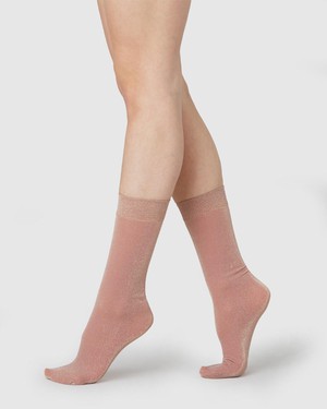 Ines Shimmery Socks from Swedish Stockings