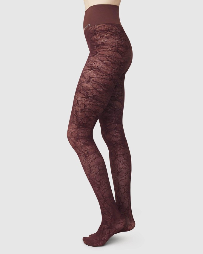 Alba Ginkgo Tights from Swedish Stockings