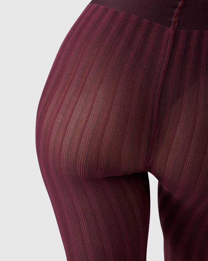 Hilda Stripe Tights from Swedish Stockings