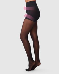 Moa Control Top Tights via Swedish Stockings