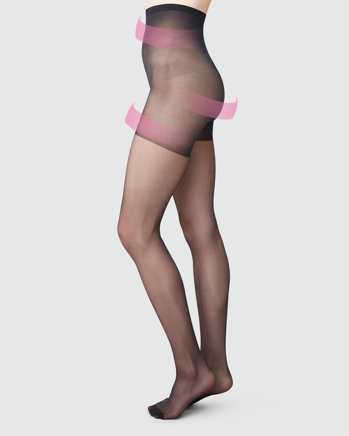 Tuva Sculpting Tights from Swedish Stockings