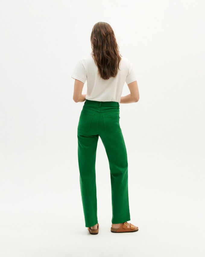 Denimbroek Theresa Clover Green from The Blind Spot