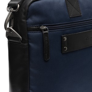 Leather Laptop Bag Navy Narvik - The Chesterfield Brand from The Chesterfield Brand