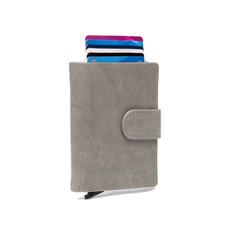 Leather Wallet Light Grey Prague - The Chesterfield Brand via The Chesterfield Brand