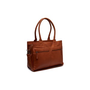 Leather Shopper/Diaper bag Cognac Elody - The Chesterfield Brand from The Chesterfield Brand