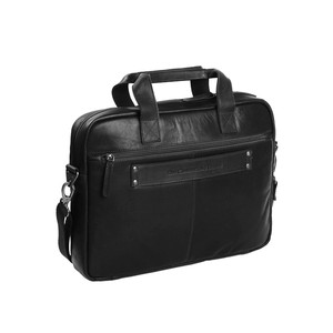 Leather Laptop Bag Black Calvi - The Chesterfield Brand from The Chesterfield Brand