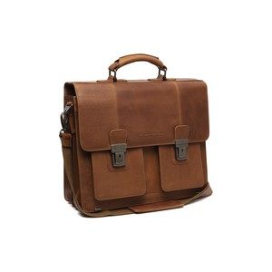 Leather Briefcase Cognac Springfield - The Chesterfield Brand from The Chesterfield Brand