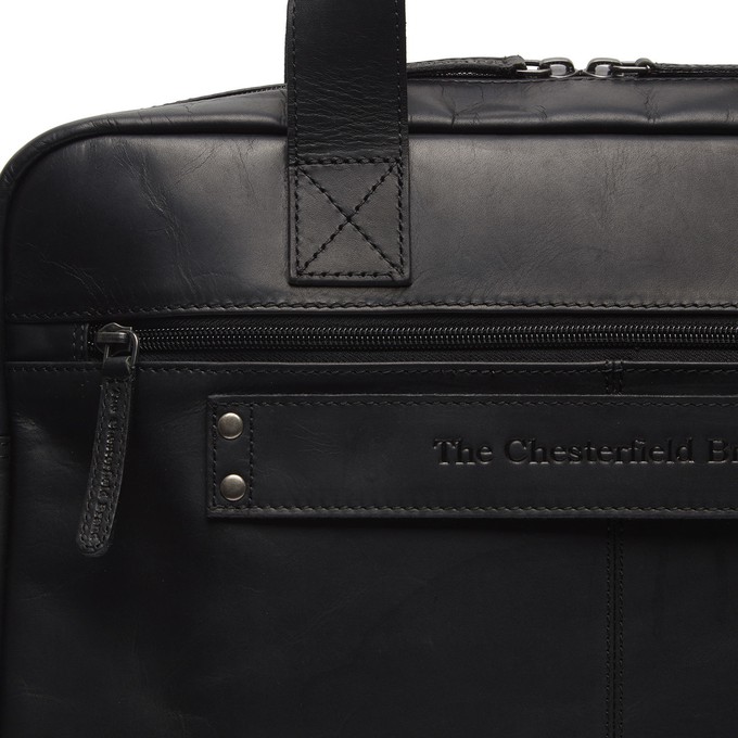 Leather Laptop Bag Black Verona - The Chesterfield Brand from The Chesterfield Brand