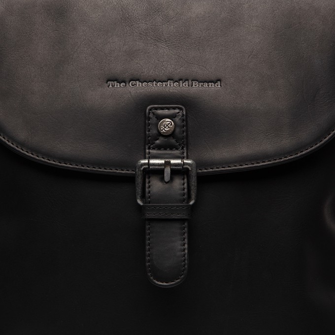 Leather Backpack Black Vermont - The Chesterfield Brand from The Chesterfield Brand