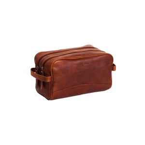 Leather Toiletry Bag Cognac Stacey - The Chesterfield Brand from The Chesterfield Brand