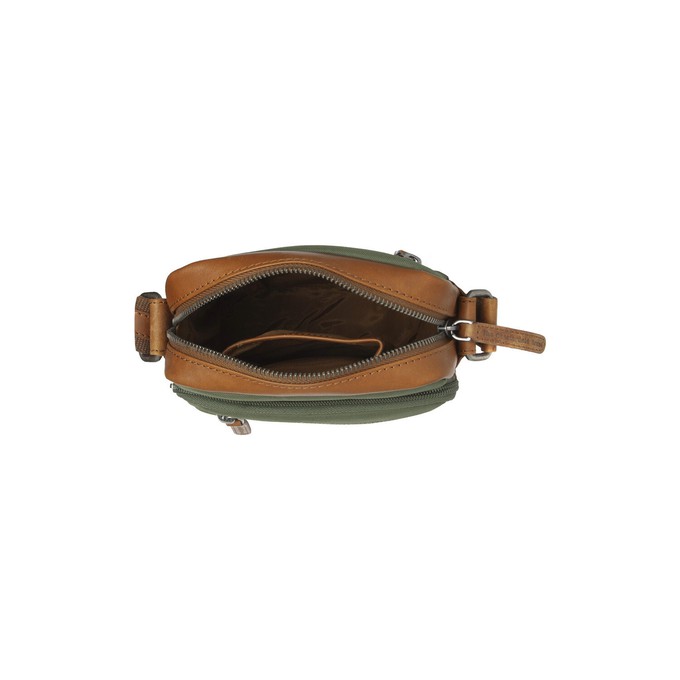 Leather Shoulder Bag Olive Green Karlstad - The Chesterfield Brand from The Chesterfield Brand