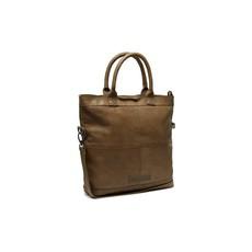 Leather Shopper Olive Green Ontario - The Chesterfield Brand via The Chesterfield Brand