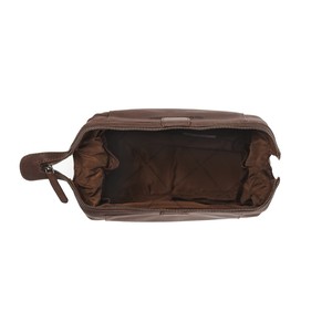 Leather Toiletry Bag Brown Vince - The Chesterfield Brand from The Chesterfield Brand