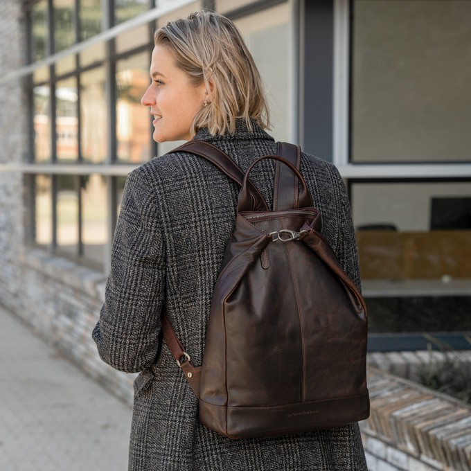 Leather Backpack Brown Manchester - The Chesterfield Brand from The Chesterfield Brand