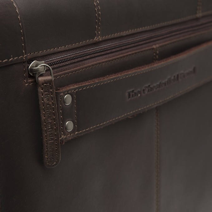 Leather Briefcase Brown Stuttgart - The Chesterfield Brand from The Chesterfield Brand