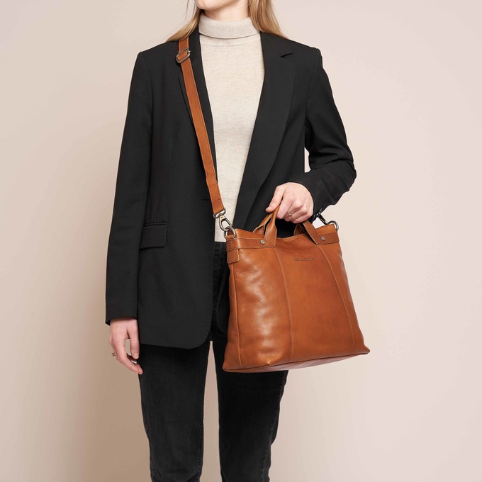 Leather Shopper Cognac Helsinki - The Chesterfield Brand from The Chesterfield Brand