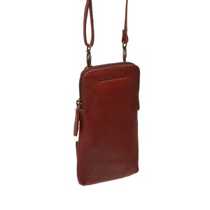 Leather Phone Pouch Cognac Cuba Black Label - The Chesterfield Brand from The Chesterfield Brand