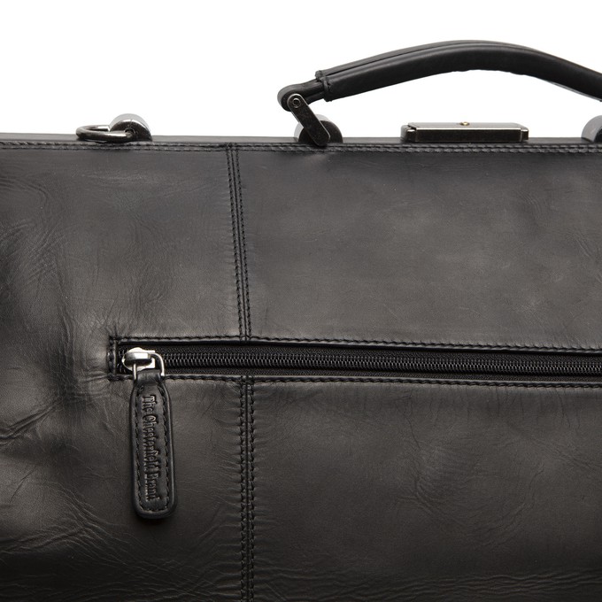 Leather Weekender Black Corfu - The Chesterfield Brand from The Chesterfield Brand