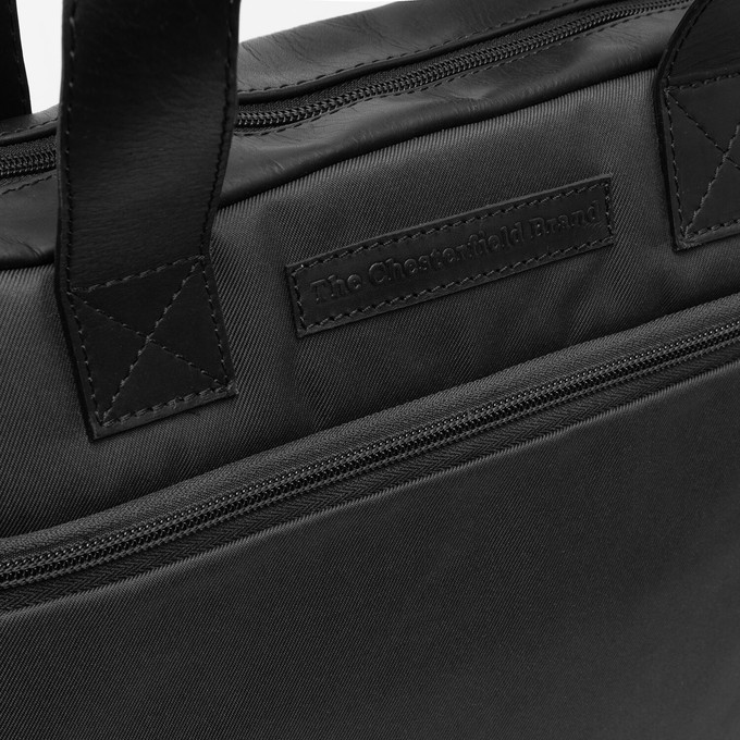 Leather Laptop Bag Black Narvik - The Chesterfield Brand from The Chesterfield Brand