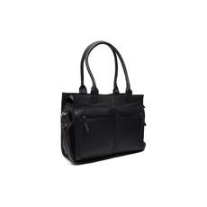 Leather Shopper/Diaper bag Black Elody - The Chesterfield Brand via The Chesterfield Brand