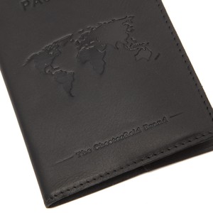 Leather Passport Case Black - The Chesterfield Brand from The Chesterfield Brand