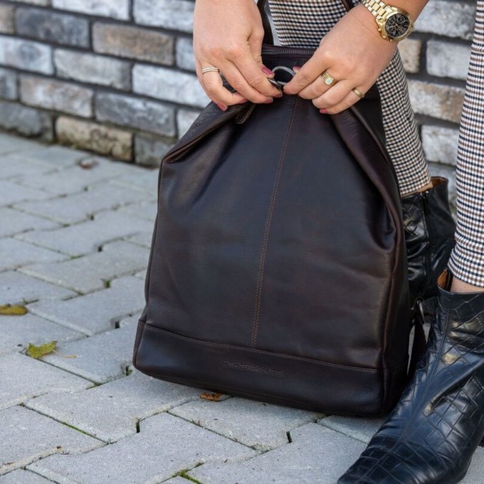 Leather Backpack Brown Manchester - The Chesterfield Brand from The Chesterfield Brand