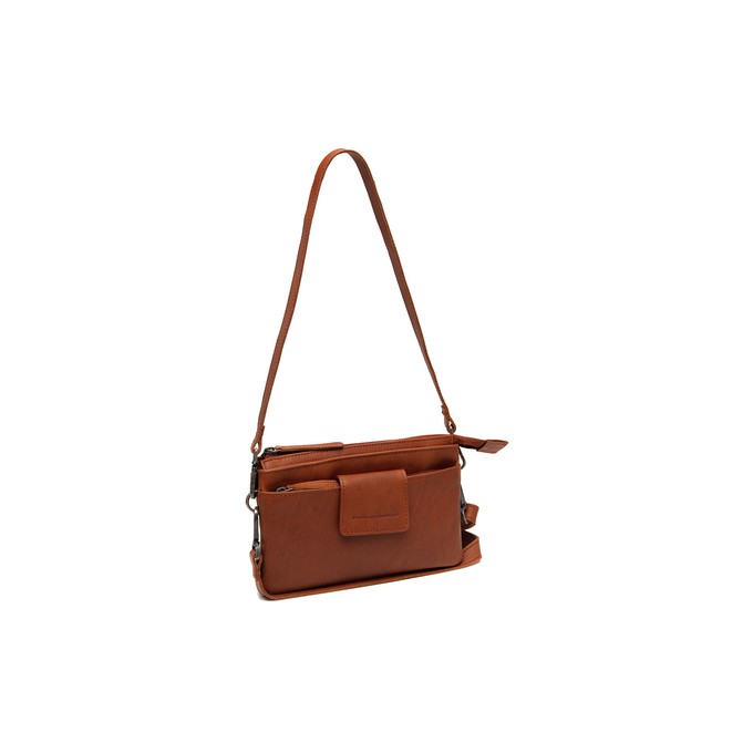 Leather Shoulder Bag Cognac Thompson - The Chesterfield Brand from The Chesterfield Brand