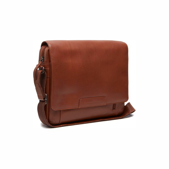 Project Cece Leather Shoulder Bag Cognac Gili The Chesterfield