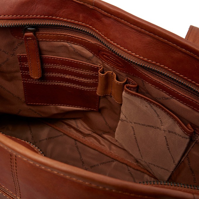 Leather Shopper Cognac Monza - The Chesterfield Brand from The Chesterfield Brand