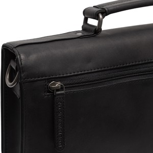 Leather Briefcase Black Venice - The Chesterfield Brand from The Chesterfield Brand