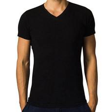 2 x T-shirt Basic - Organic cotton - black - V-neck via The Driftwood Tales