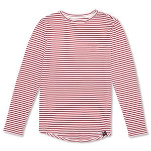 Long sleeve T-shirt - organic cotton - striped - Red/White and Blue/White from The Driftwood Tales