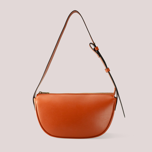 Halfmoon bag Terracotta from The Manda