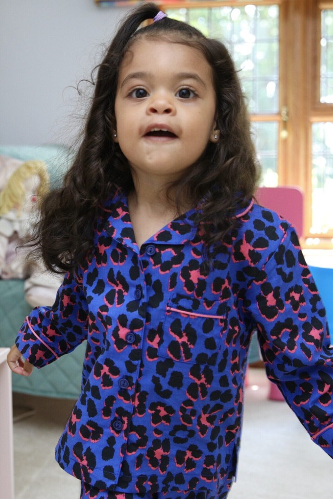 Kids Leopard Print Pyjamas from Tilbea London