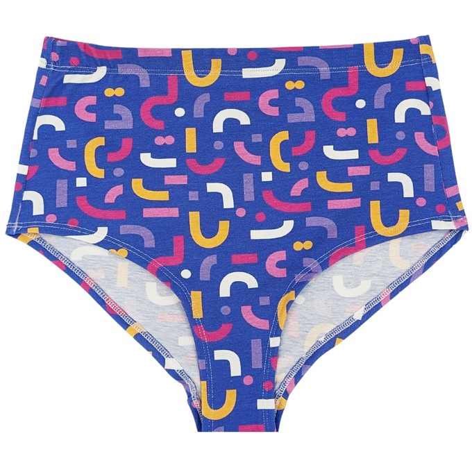 Doodle Hi-Waist Panty from TIZZ & TONIC