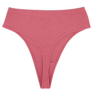 Desert Rose Supima Cotton Hi-Hip Tanga Panty from TIZZ & TONIC