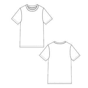 Azure Organic Cotton T-Shirt from TIZZ & TONIC