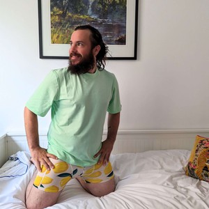 Lemon Organic Cotton Boxer Brief from TIZZ & TONIC